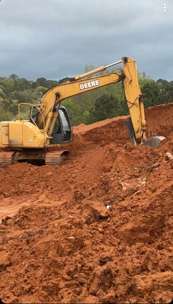 Land Grading for Hann Land Development in Lindale, GA