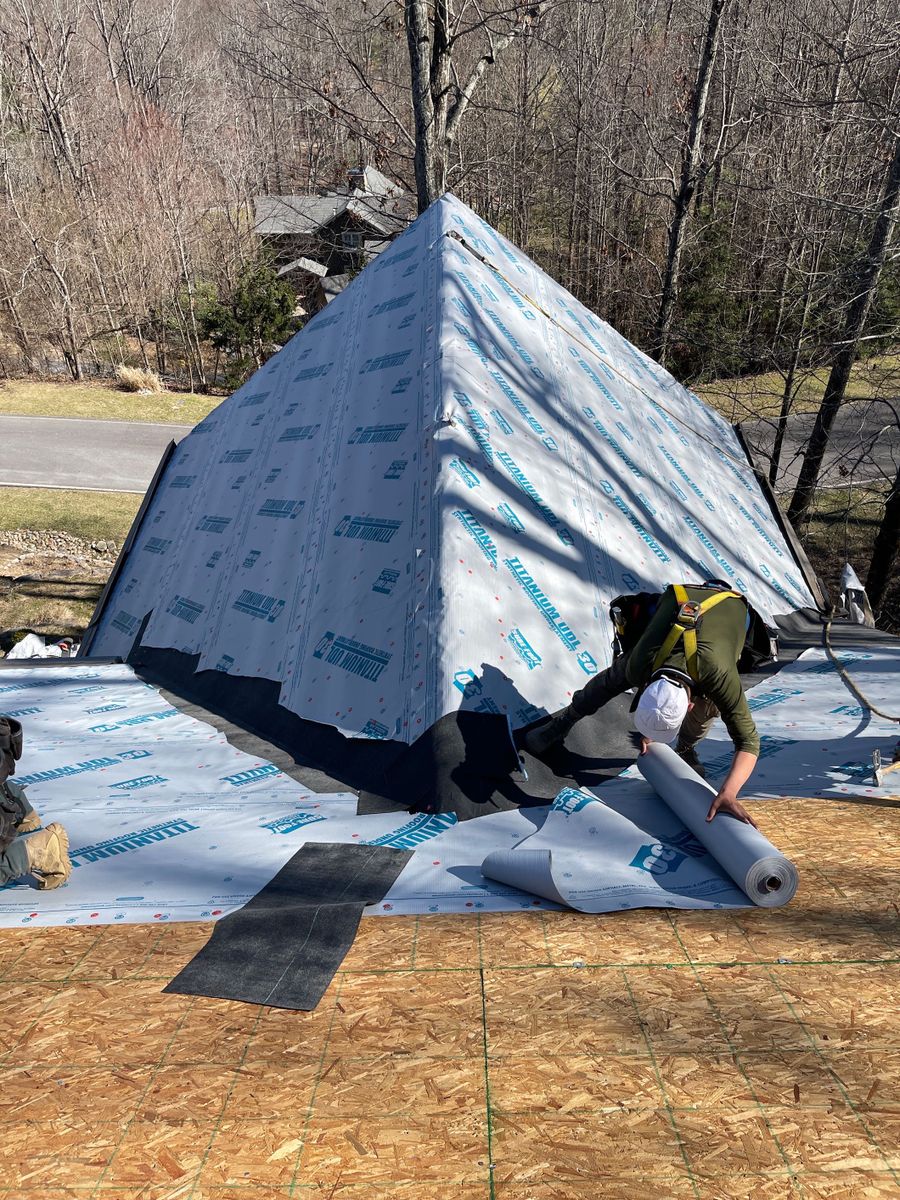 Roofing Replacement for RJ Roofing of WNC in Brevard, NC