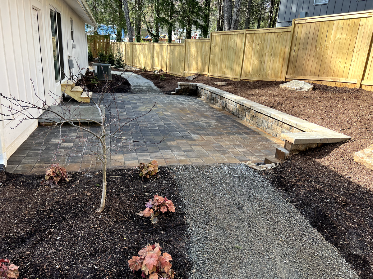 Retaining Wall Construction for Rescue Grading & Landscaping in Marietta, SC