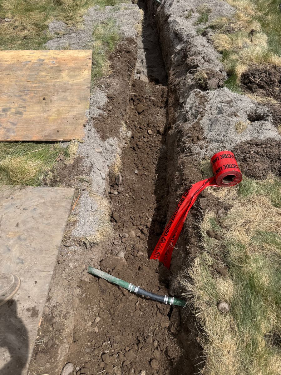 Water Lines for Hansen Earth Works in Jackson, WY