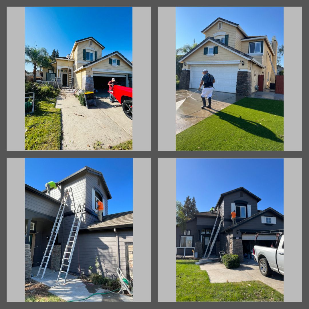 Exterior Painting for Premier Property Solutions in Manteca, CA