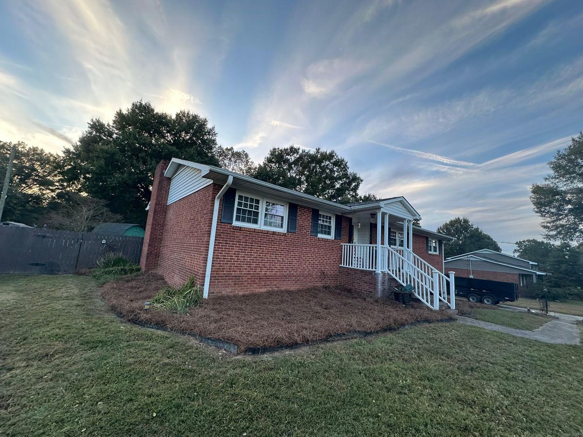 Mowing for Queen’s Landscaping in Kernersville, NC