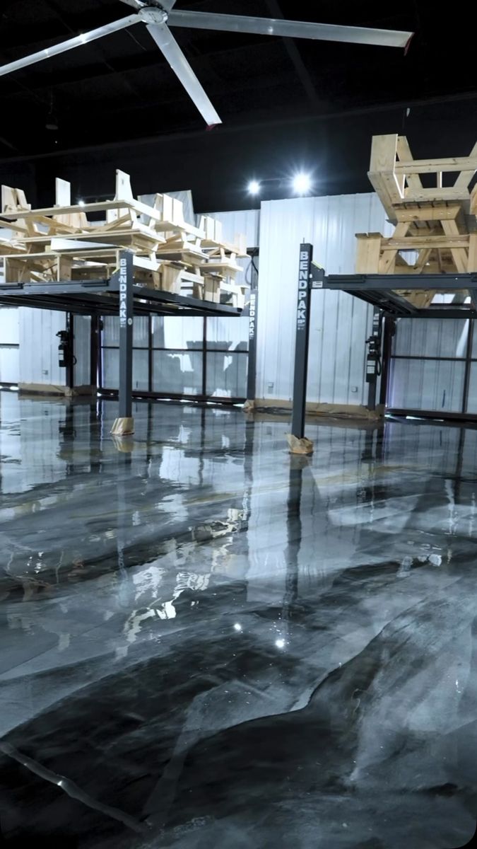 Metallic Epoxy for Top Coat Texas in Houston, TX