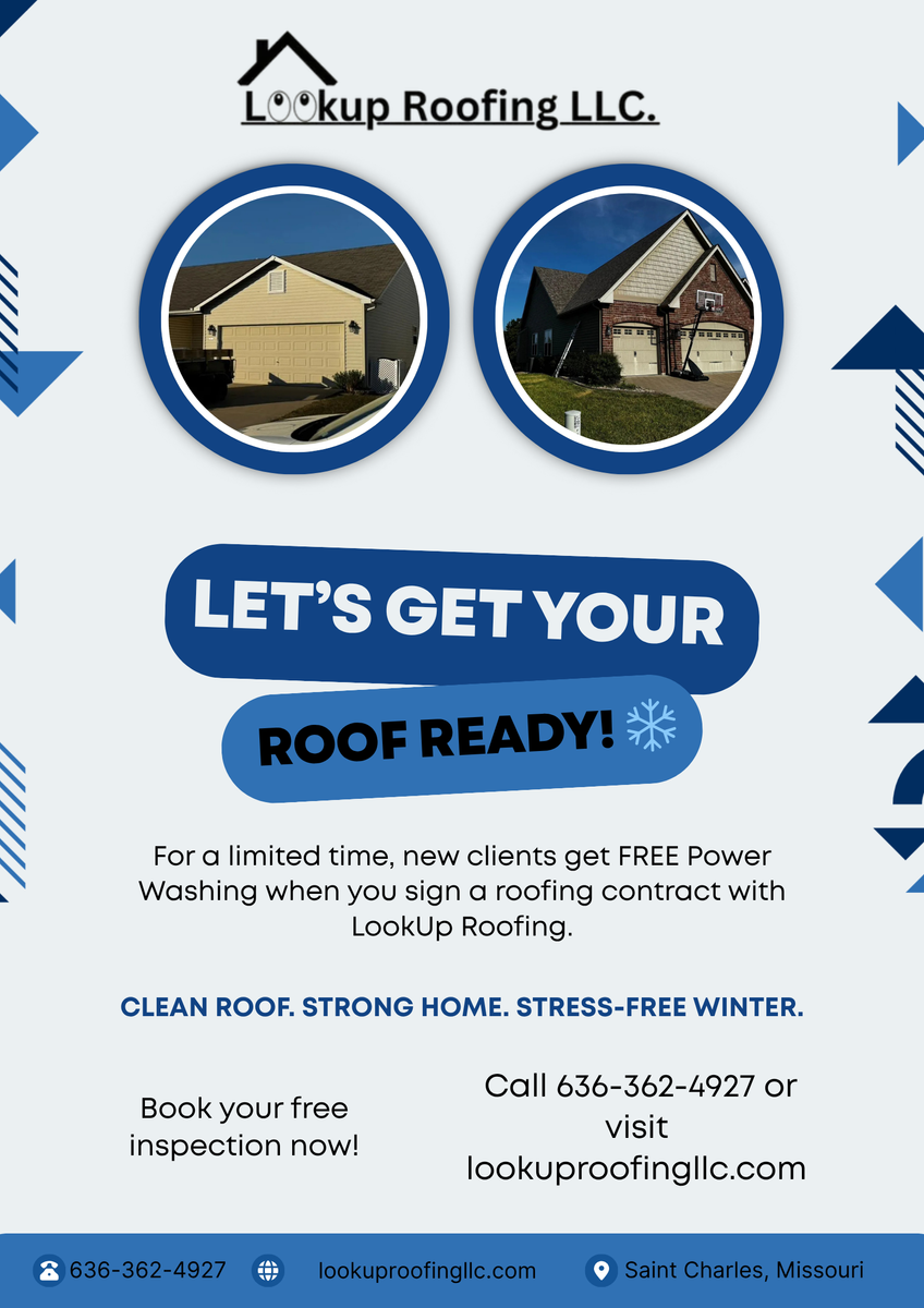 Roofing Replacement for Lookup Roofing LLC in Saint Charles, MO