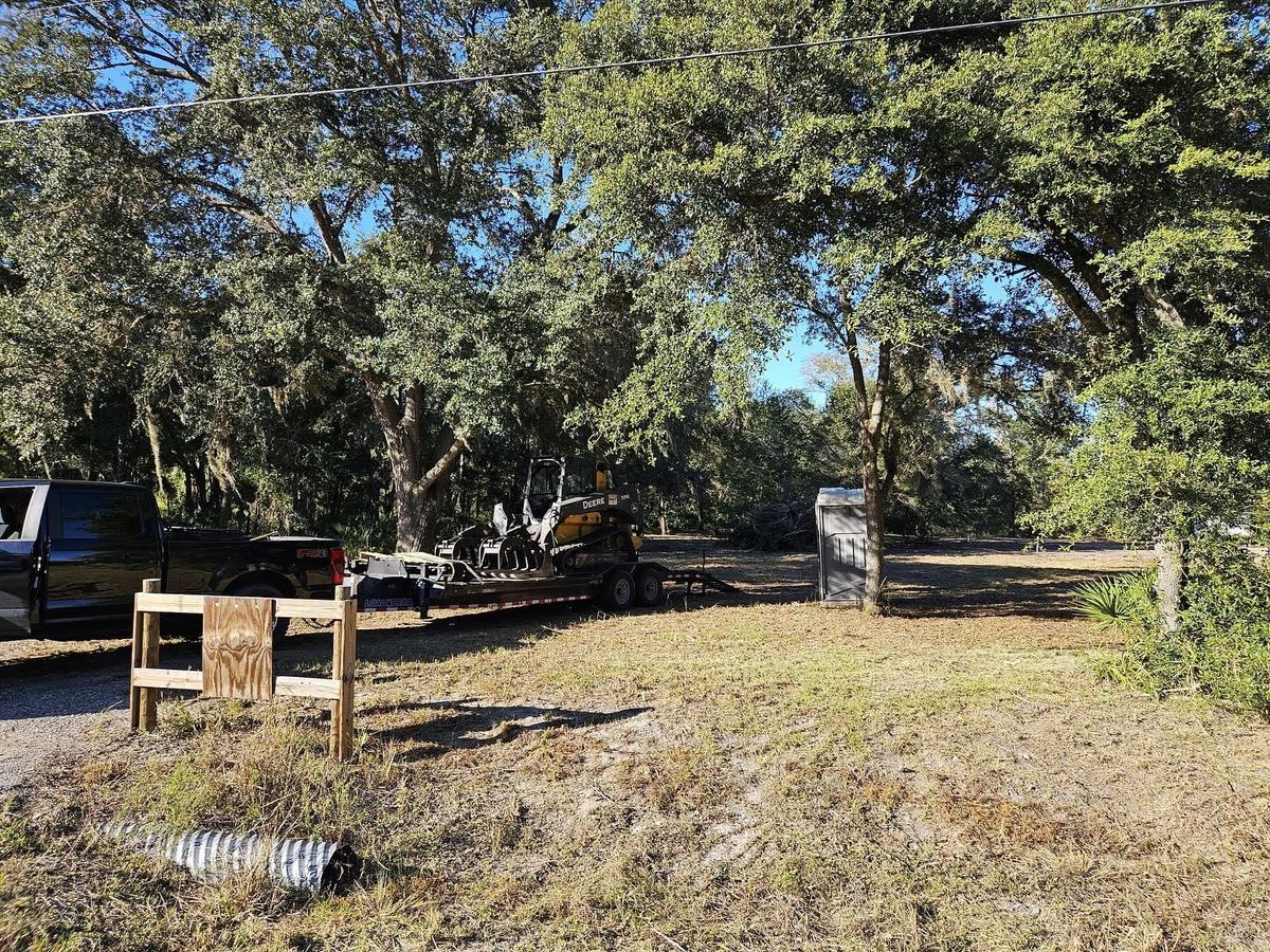 Site Preparation for J & E Land Clearing, LLC. in Dunnellon, FL