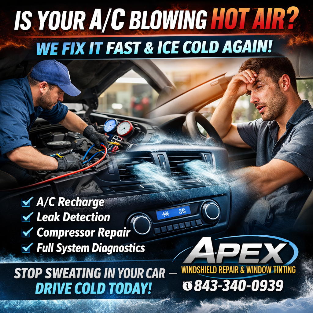 Ice-Cold Air Starts Here — Automotive A/C Repair You Can Trust in Myrtle Beach. for Apex Auto Pros in Myrtle Beach, SC
