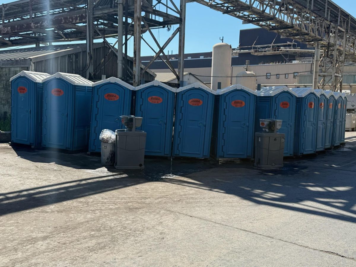 Porta-Jon Rentals for Drano's Site Services in Chester, SC
