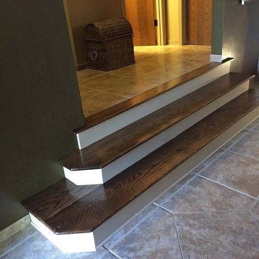 Wood Stairs for S P Young Construction in Wickenburg, AZ