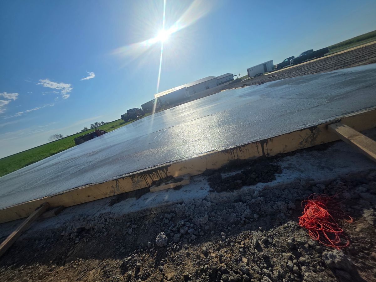 Concrete Slab Construction for New Age Concrete in Perry, IA