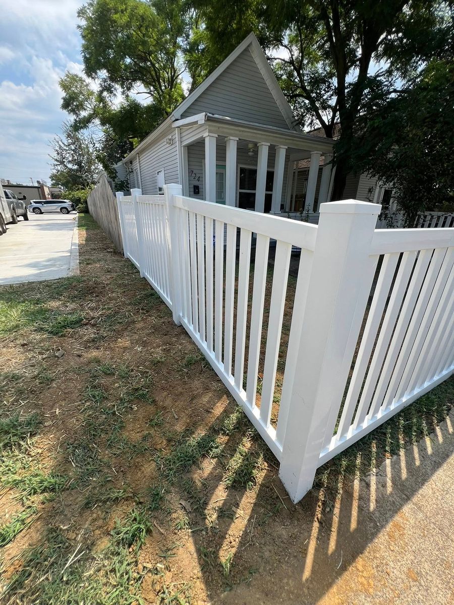 Fence Installation for Penrod & Son's Fencing in Greenville, KY