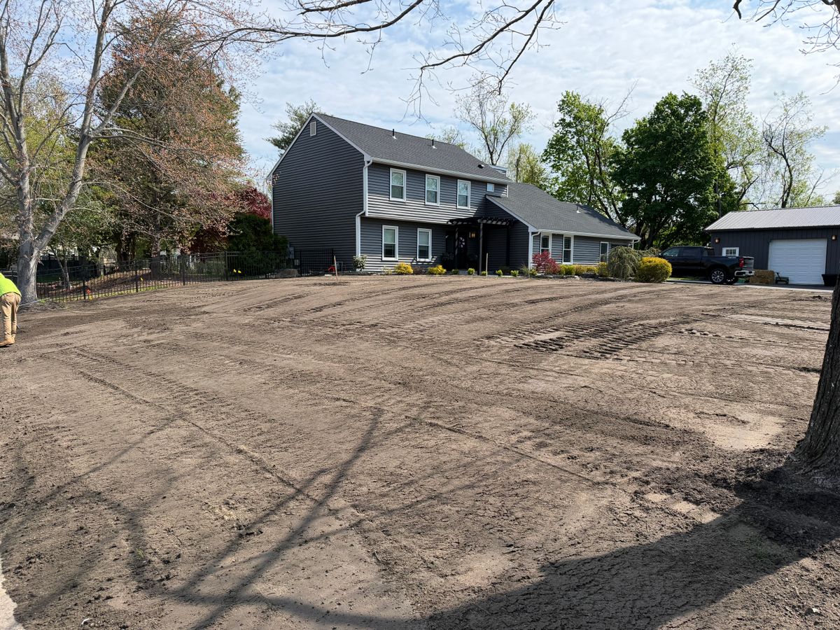 Land Grading for Home Perfection LLC in Brick Township, NJ