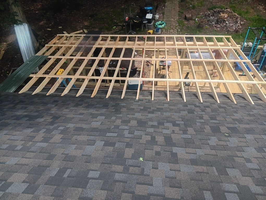 Framing for Iron Man Construction in Charlotte, NC