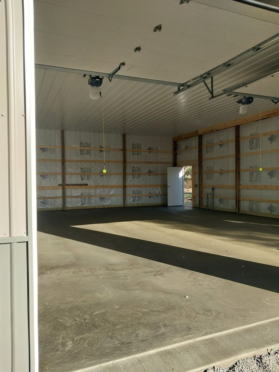 Post-frame Construction for Yoder Brother's Construction in Odon, IN