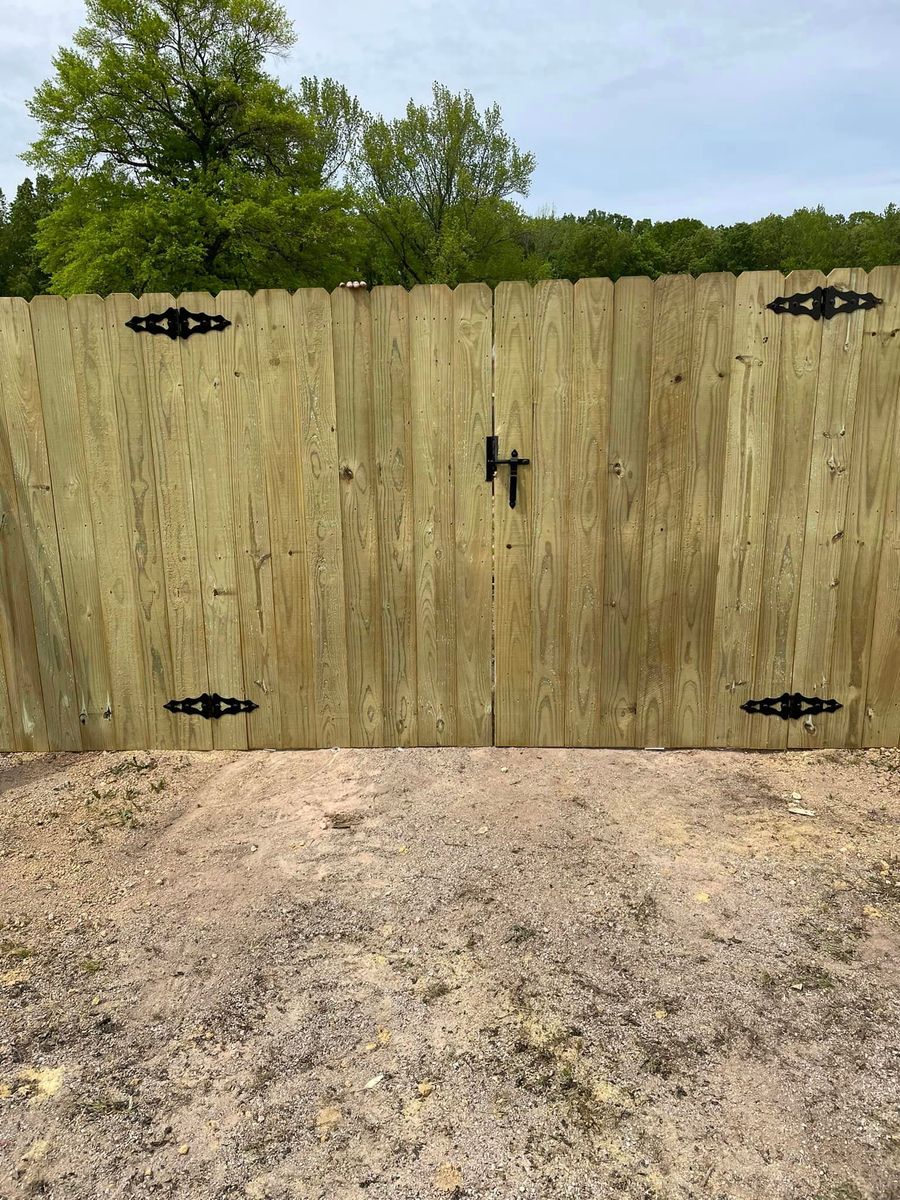 Gate Installation and Repair for West Tennessee Lumber in Adamsville, TN