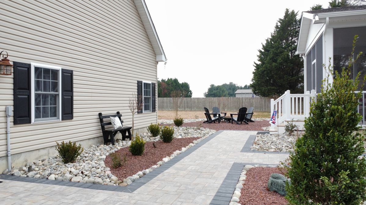Natural Stone Hardscape for Broker Post Ground Crew in Sussex County, DE