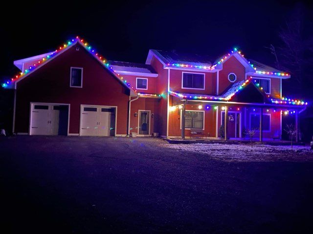 Christmas Light Installation for House Beautiful Home Services in Austin, TX