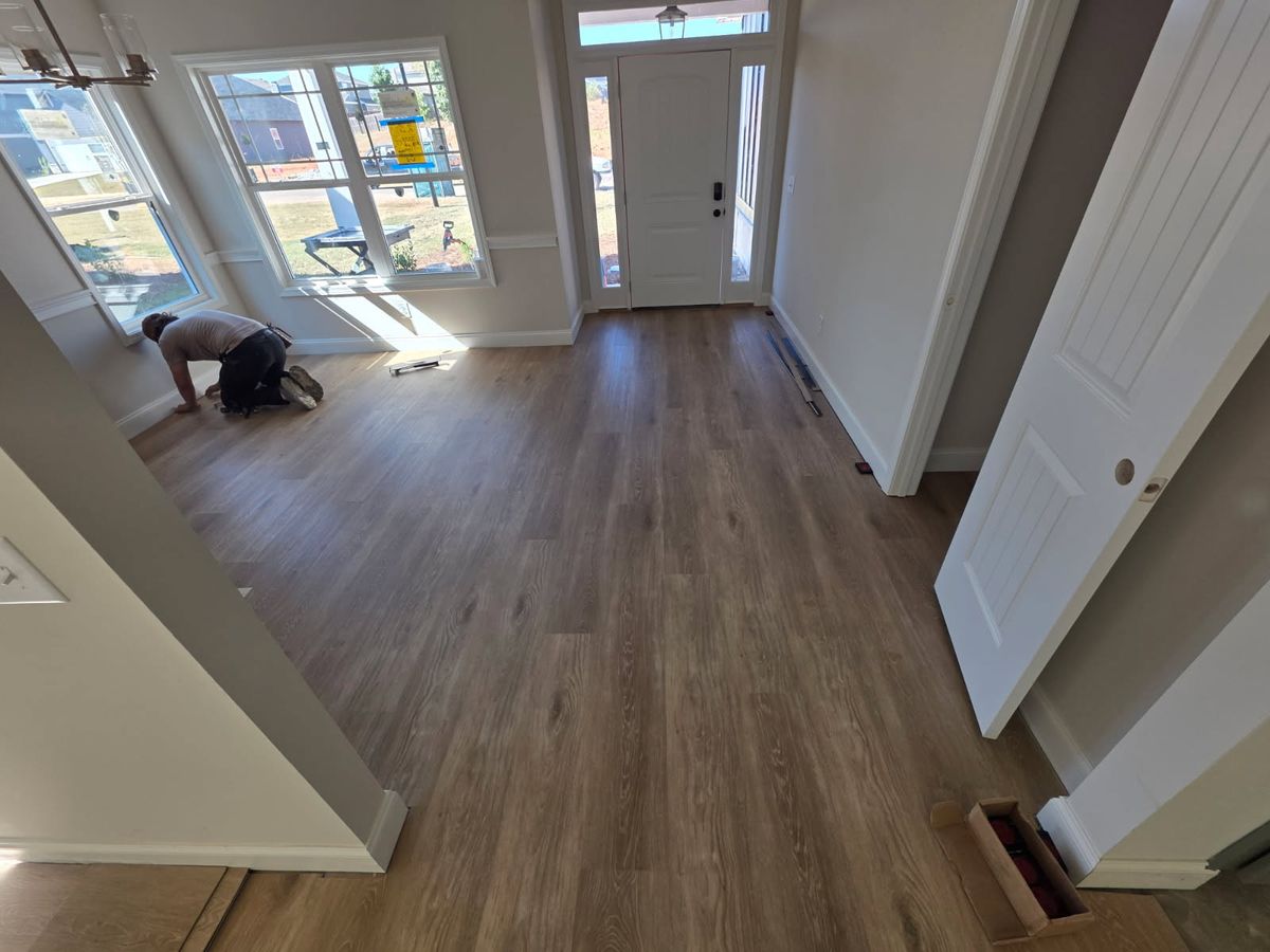 Floor Installation for RAL Construction LLC in Lee County, AL