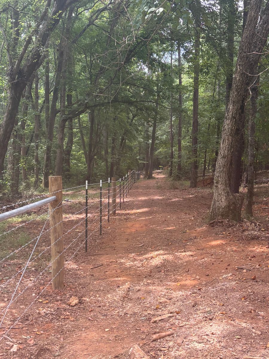 Fence Installation for LB Fencing & Services in Archdale, NC