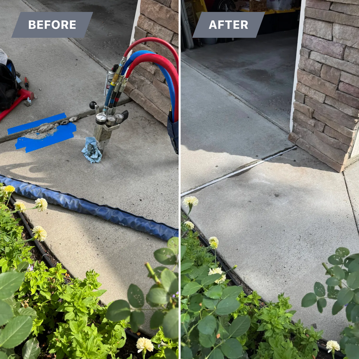 Crack Sealing for KAT Concrete Lifting in Sidney, MT