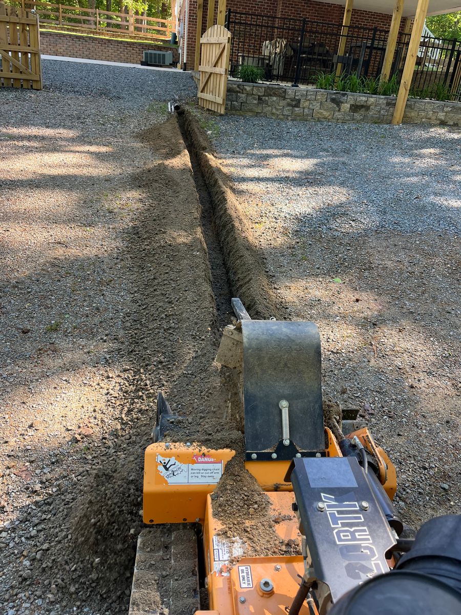 French Drains for Atlas Home Services in Mechanicsville, VA