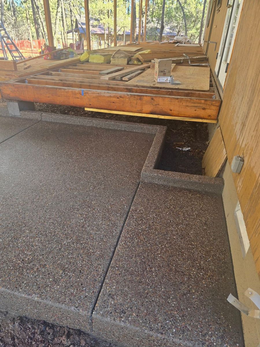Concrete Foundations for Diamond Dust Concrete in Show Low, AZ