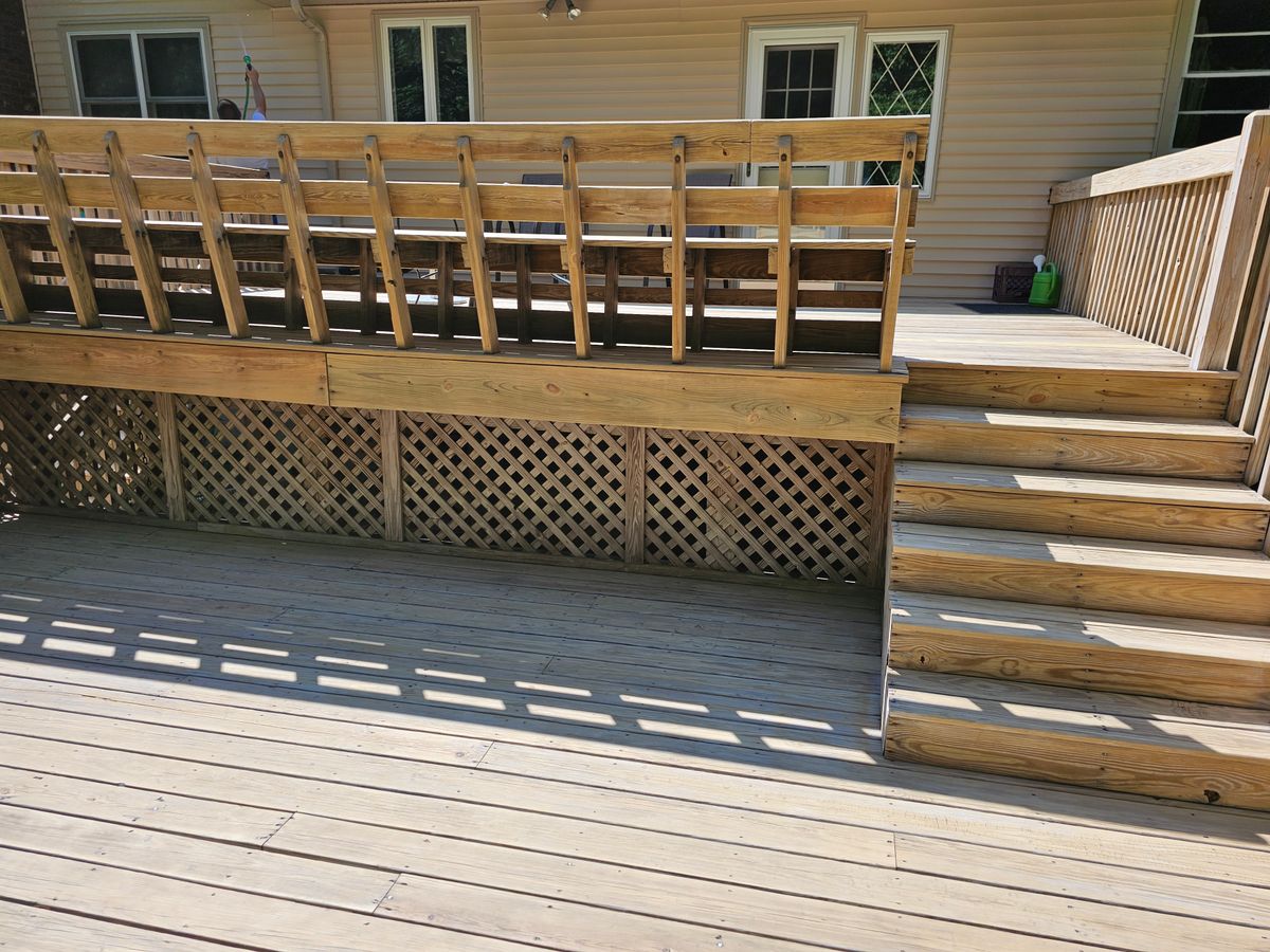 Deck Restoration for South Coast Decks LLC in Mansfield, MA