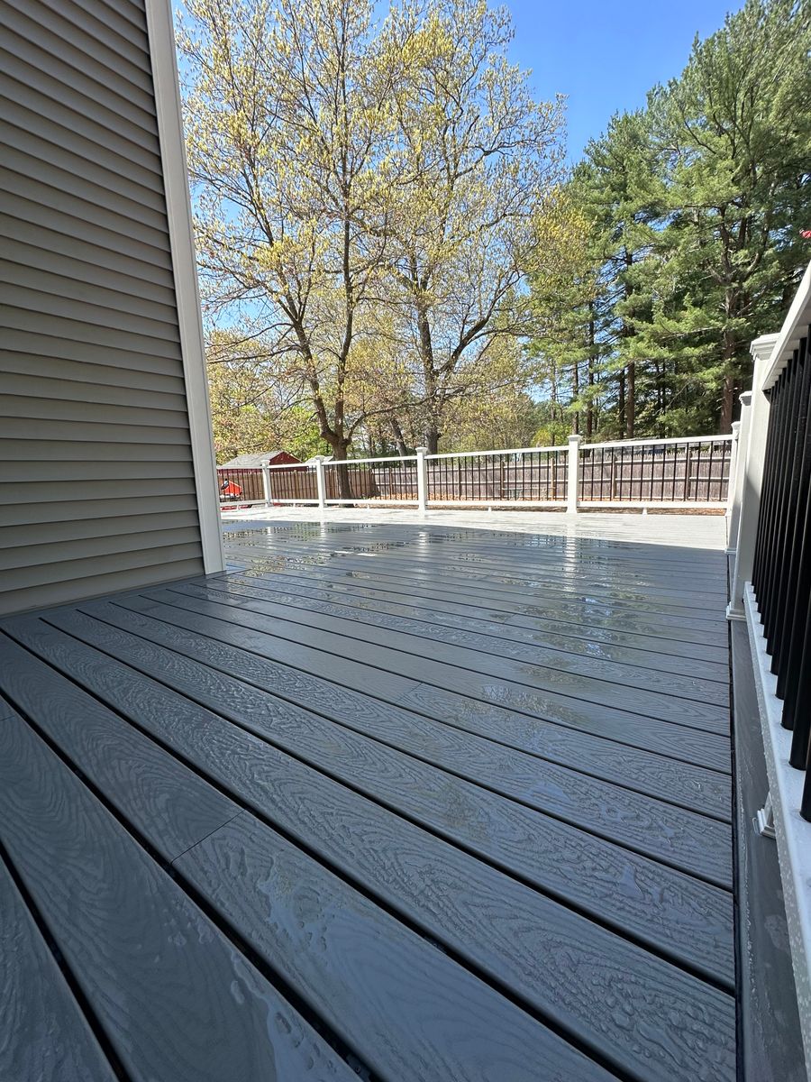Deck Installation for Modern Art Construction in Lynn, MA