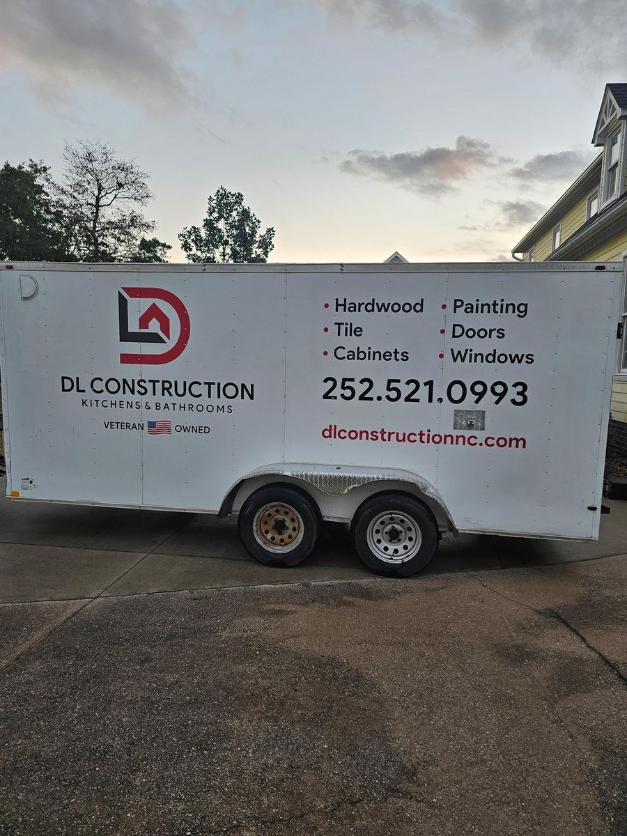 Kitchen Renovation for DL Construction & Flooring in Morehead City, NC