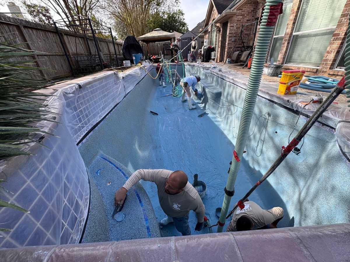 Pool Repairs and Remodels for 123 Pool Renovations in Houston, TX