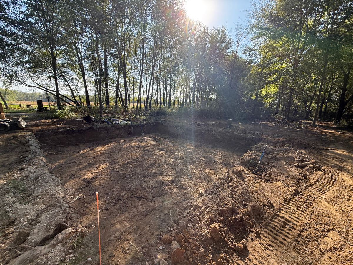 Site Preparation for Solid Rock Concrete & Landwork in Galion, OH