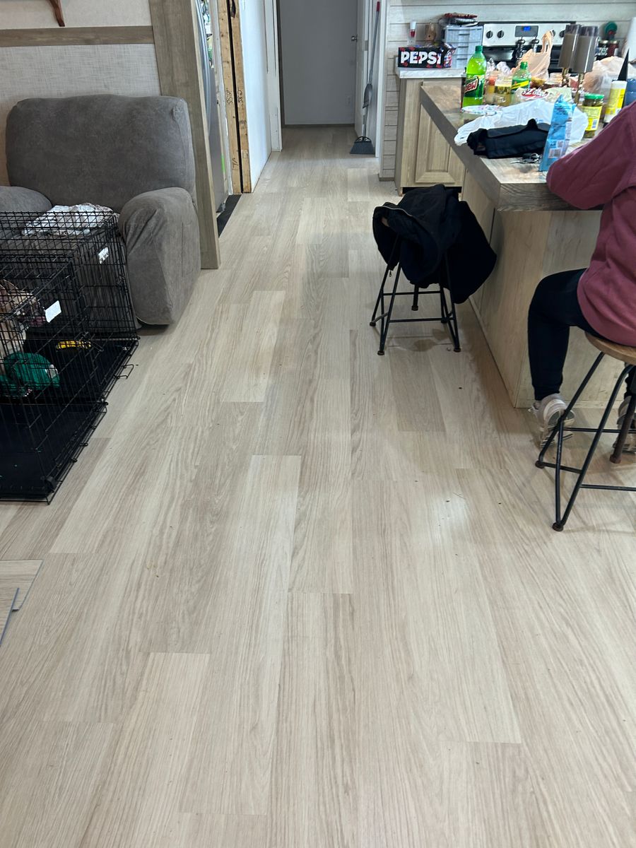 Floor Installation for T&L Flooring in Clinton, TN