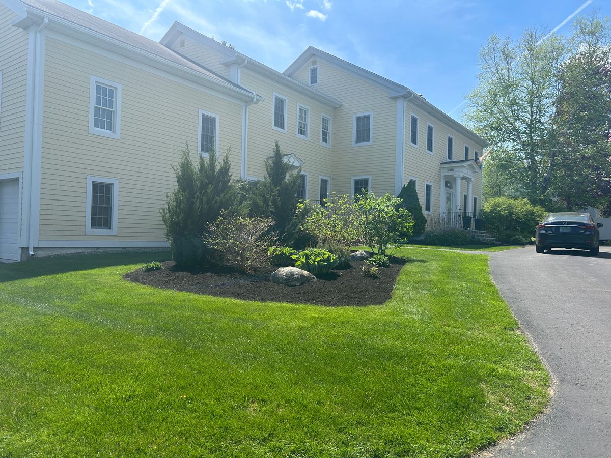 Mulch Installation for CM & Sons Landscaping LLC in Benton, ME