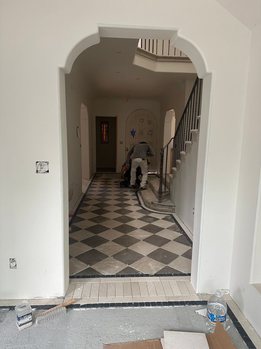 Flooring and Tiling for Rhodium Construction Inc in Los Angeles, CA
