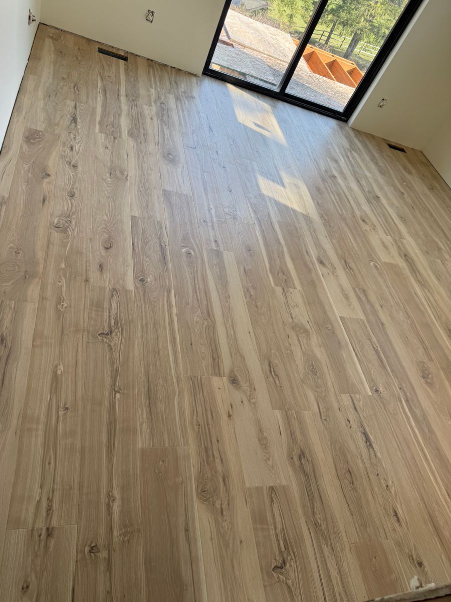 Floor Installation for CJL Flooring in Post Falls, ID