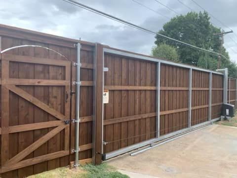 Fencing Installation for Champs Construction in Dallas, TX