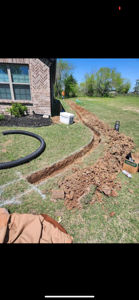 Drainage for Pro Grade Services in Rockwall, TX