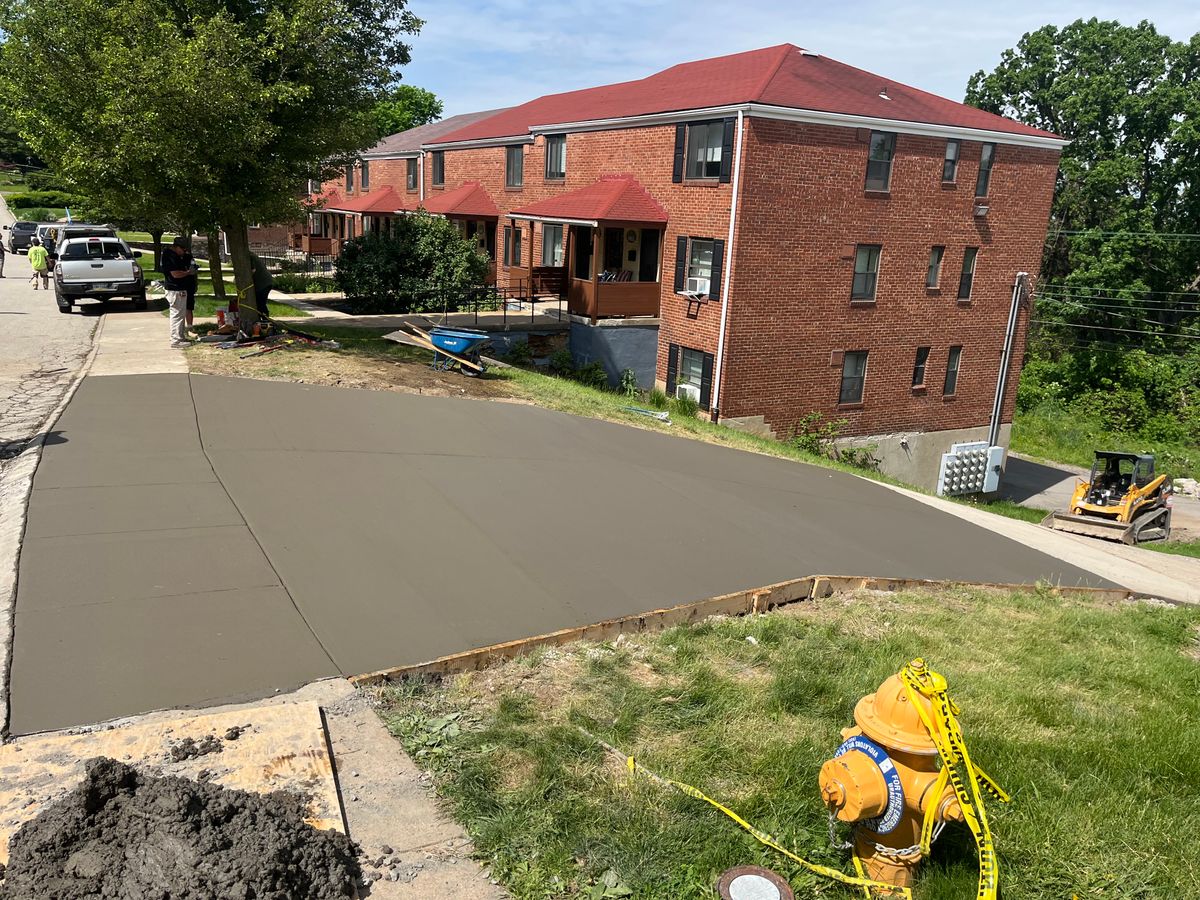 Concrete Patios for Backbone Construction Services in Clinton, PA