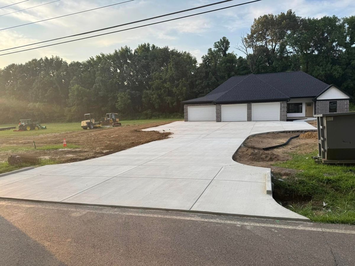 Concrete for Ramsey Concrete Construction in Covington, TN