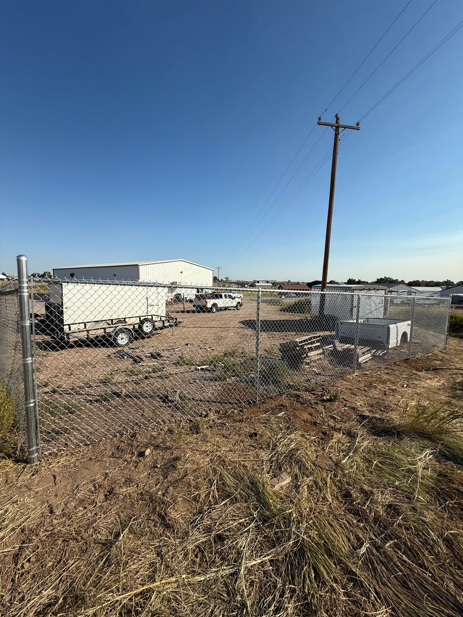 Fence Installation for DS Industries in Gillette, WY