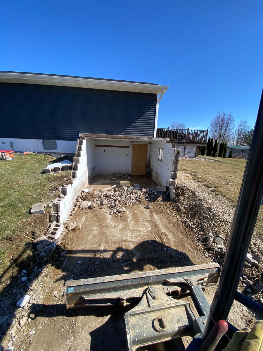 Driveway Install for TDC Excavating in Dubuque, IA