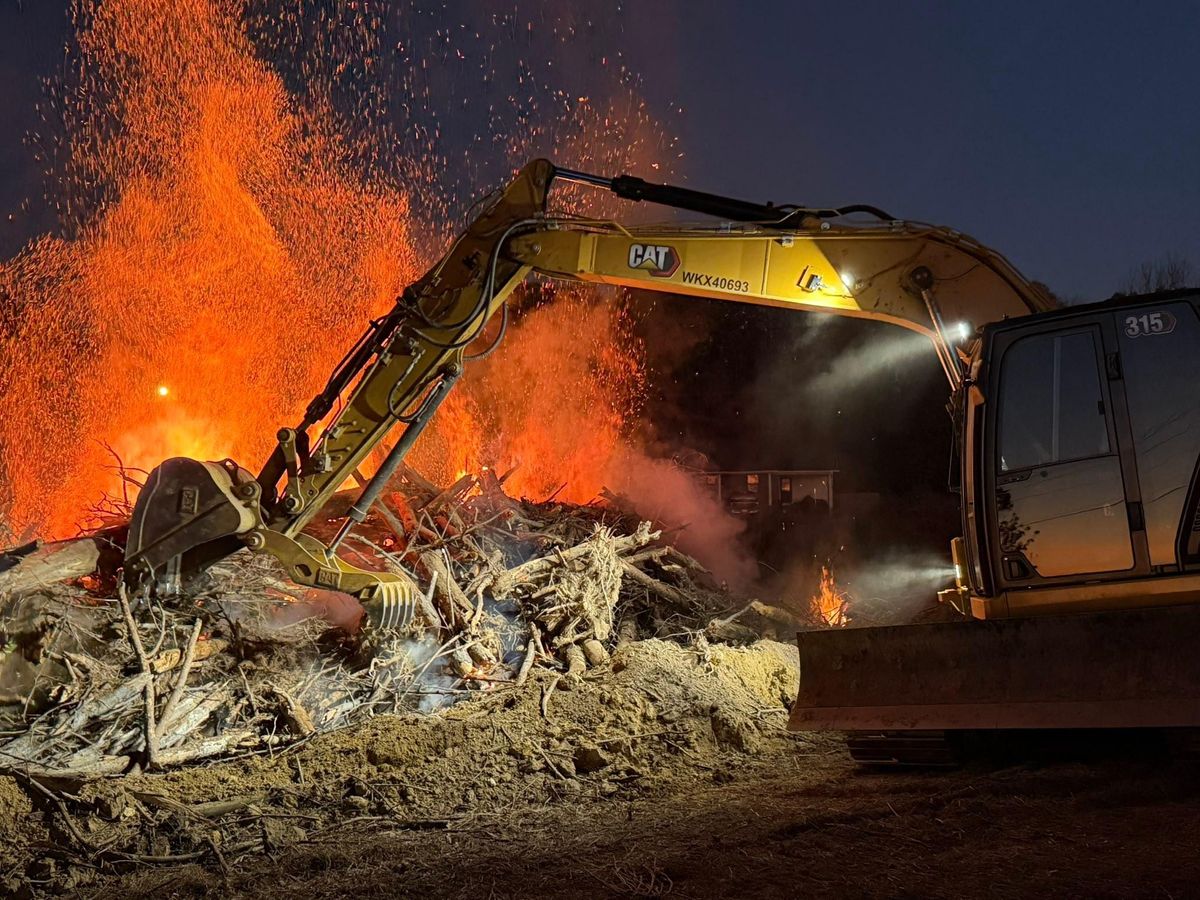 Excavation for Collins Constructors in Fyffe, AL