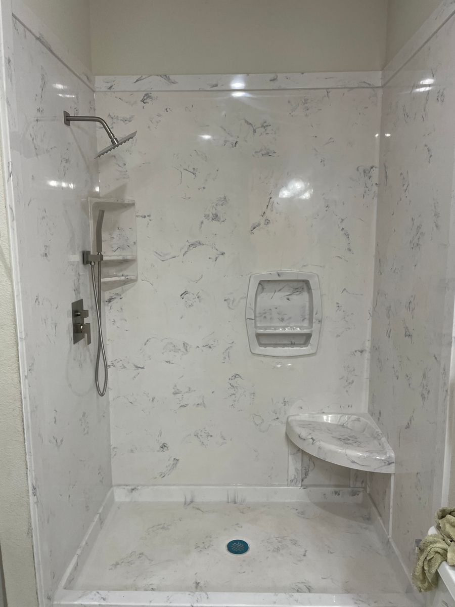 Bathroom Renovation for Trinity General Contracting in Huntsville, TX