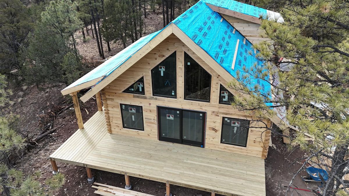 Log Cabins for RGZ Contracting in Prescott Valley, AZ