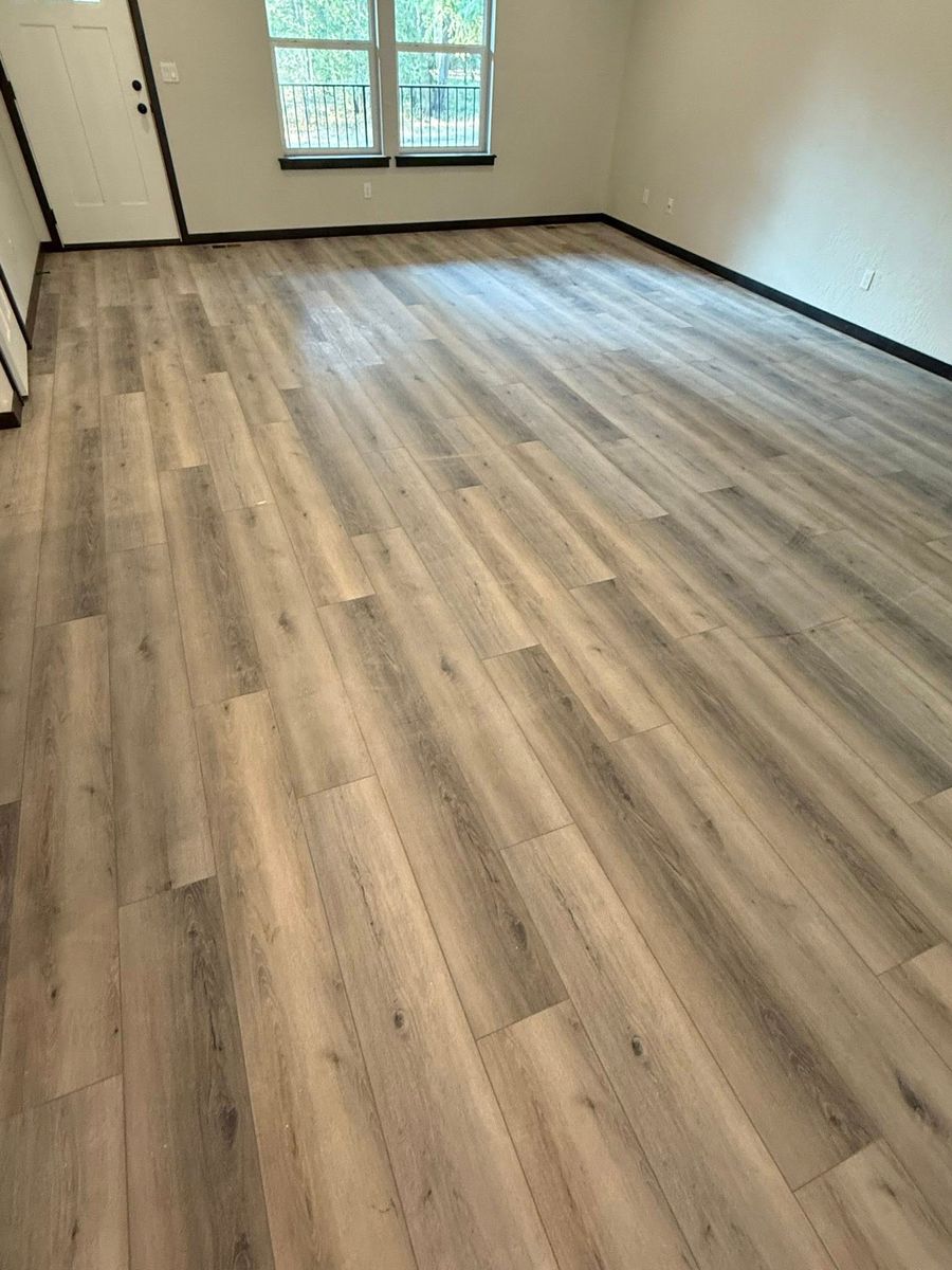 Floor Installation for CJL Flooring in Post Falls, ID