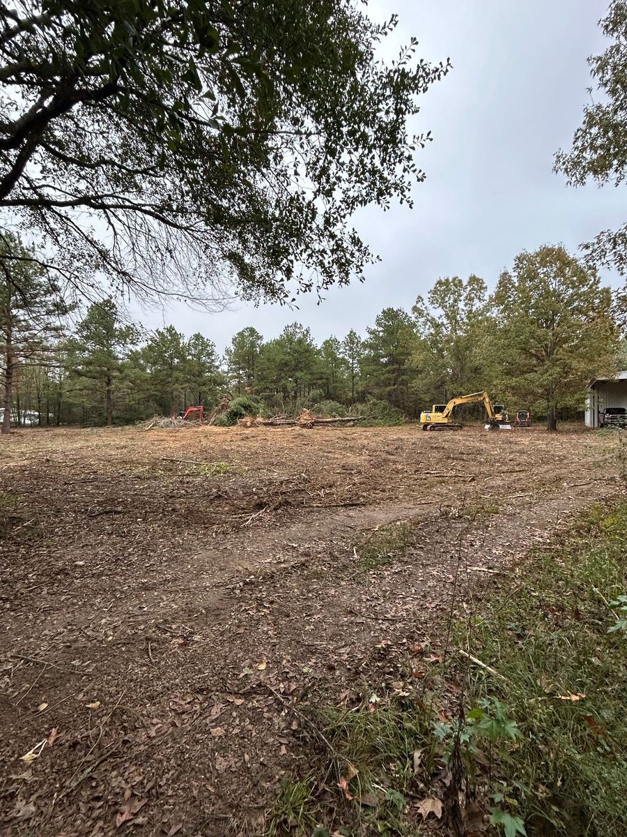 Land Clearing for Lambert Equipment Services in Hessmer, LA