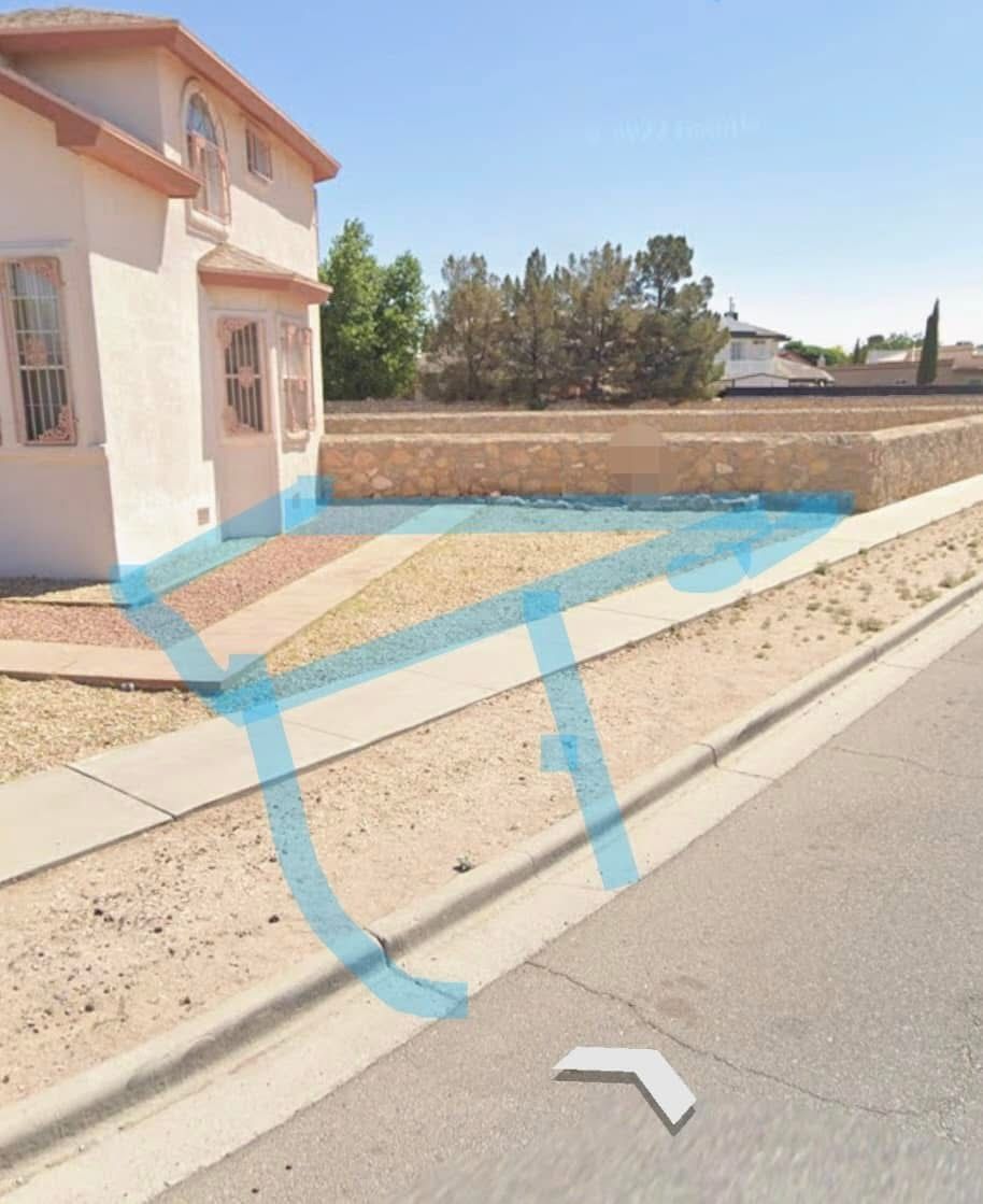 Driveway Renovation and Canopy Installation for Oasis Landscaping LLC in El Paso, TX