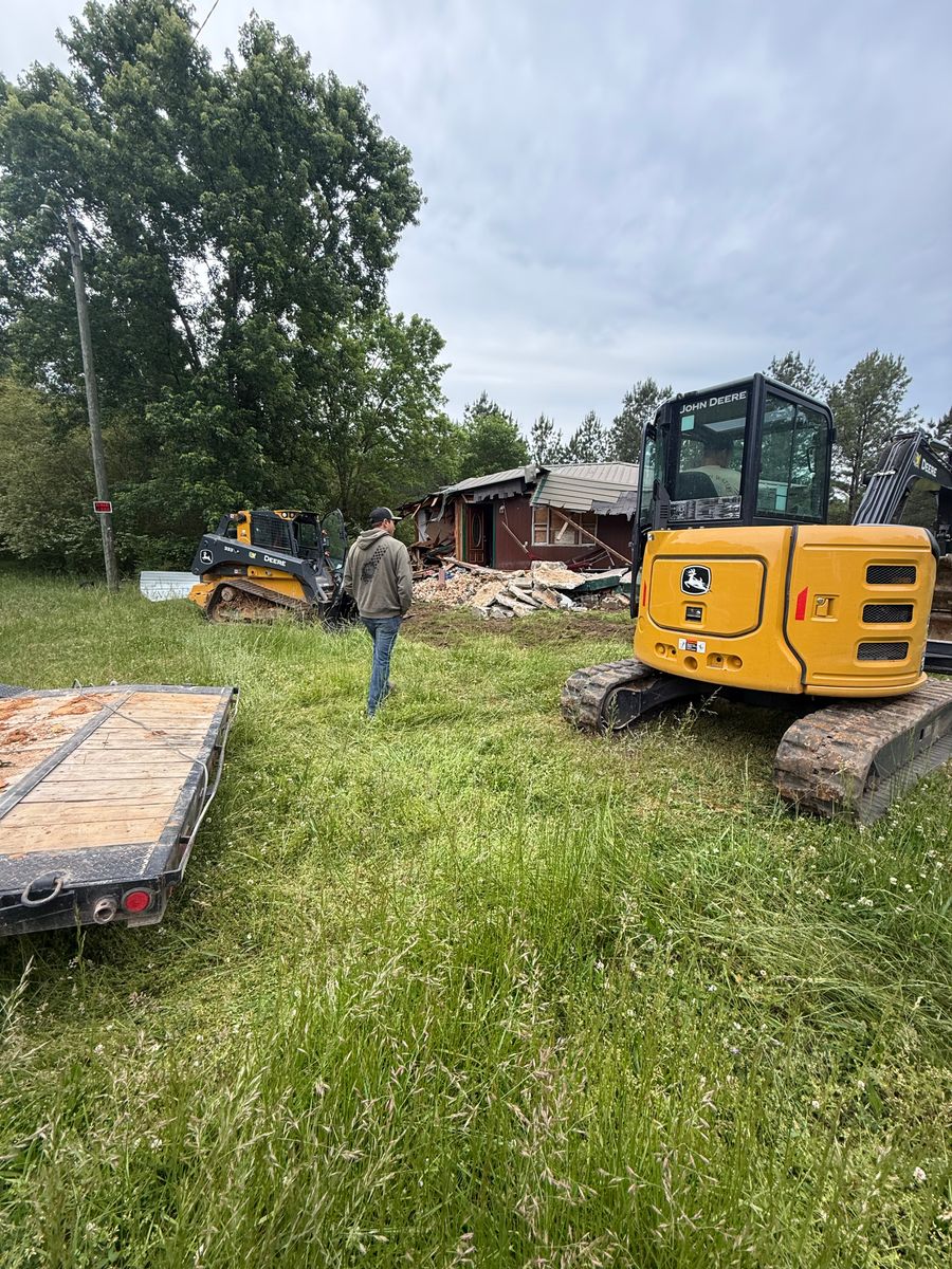 Land Clearing and Development for Triple H Construction in Cave Spring, GA