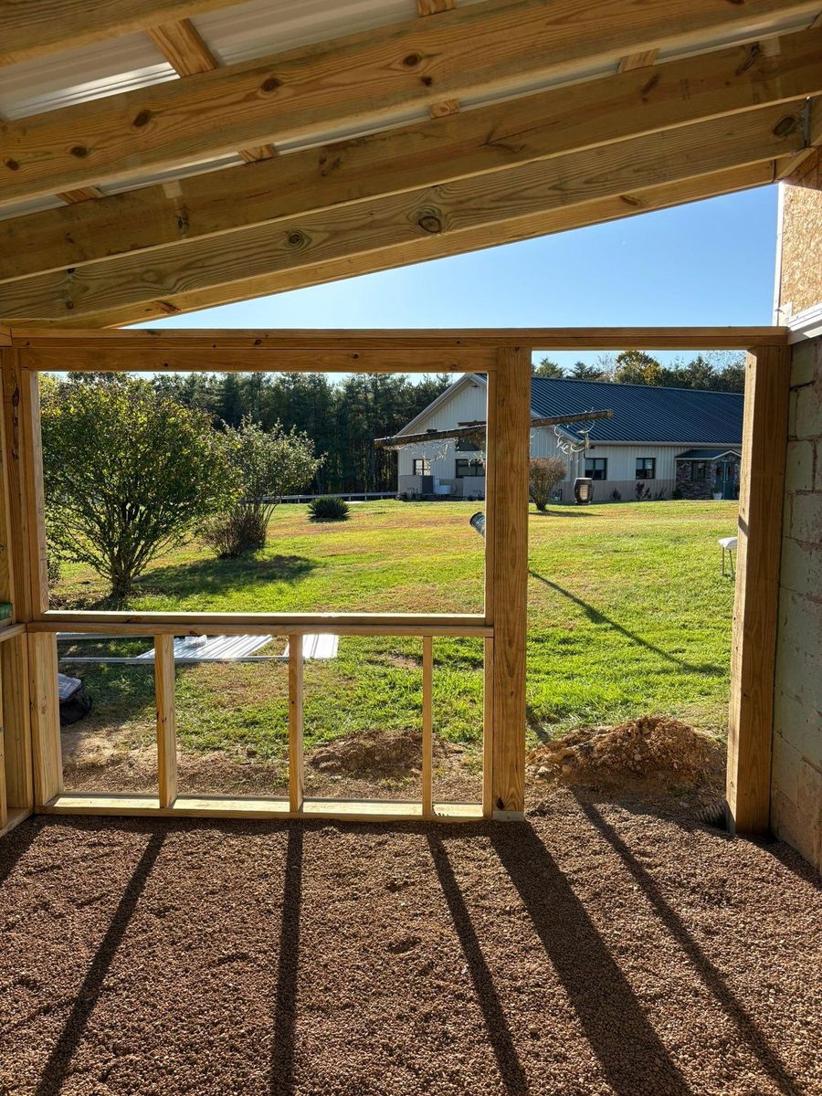 Carpentry for RS Hunter LLC in Lycoming County, PA