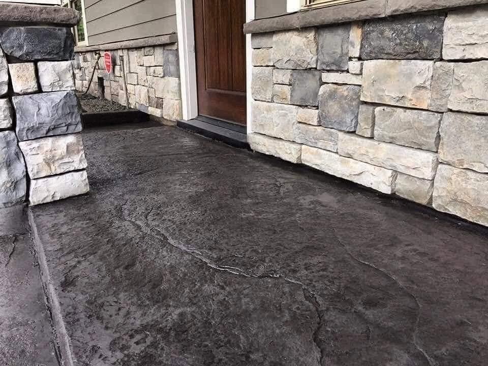 Stamped Concrete Installations for Texas Curb N Borders in Houston, TX