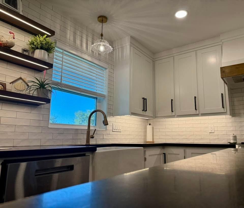 Kitchen Renovation for Maverick Construction & Design in Caldwell,, TX